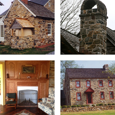 a collage of restoration projects from our gallery