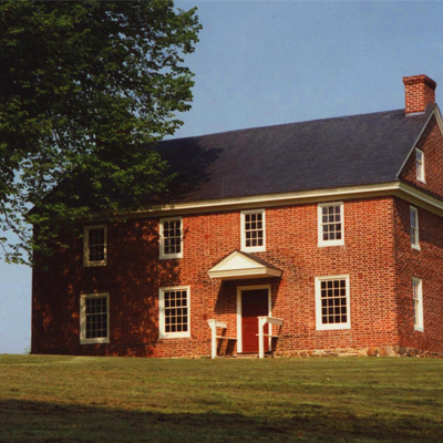 a fully restored brick building