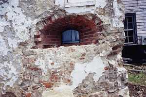 An old bake oven in need of repair