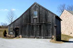 a custom built carriage shed