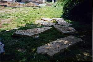 custom cut stones for a new fireplace hearth